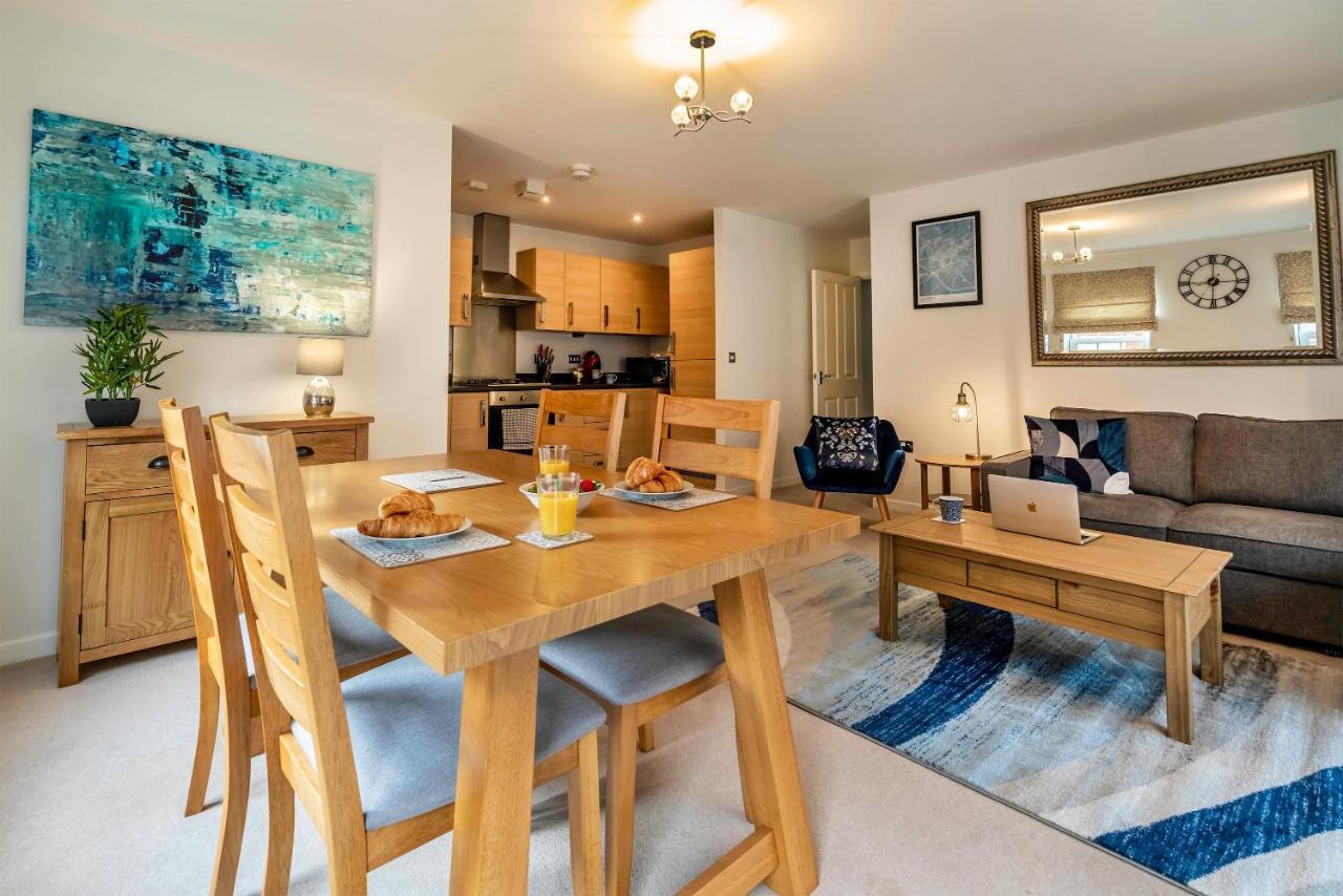 The Augustine - Modern Two Bed Ground Floor Apartment With Parking Canterbury Exteriör bild
